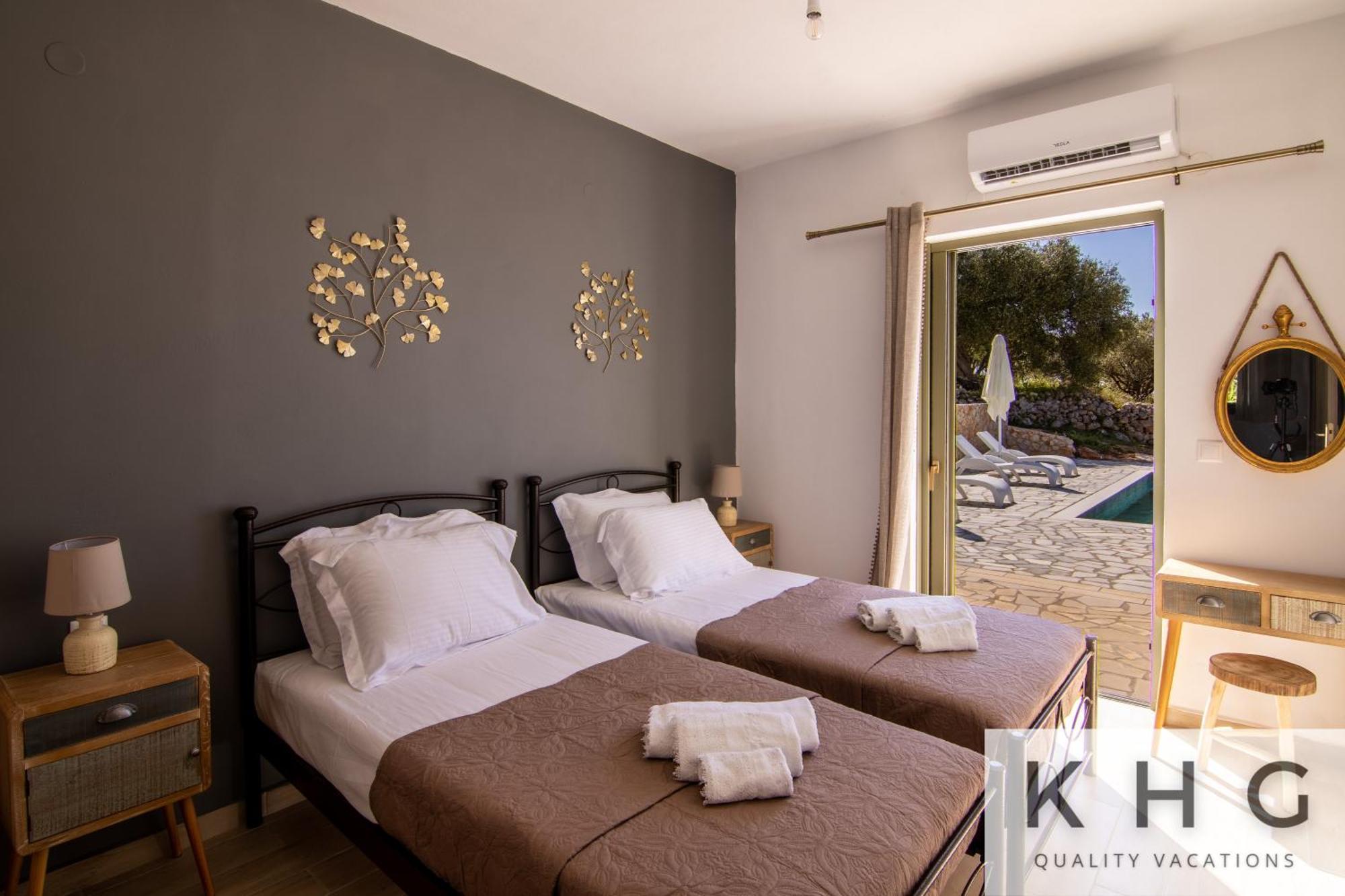 Skoumas Villa Surrounded By Olive Trees! Vlachata Exterior foto