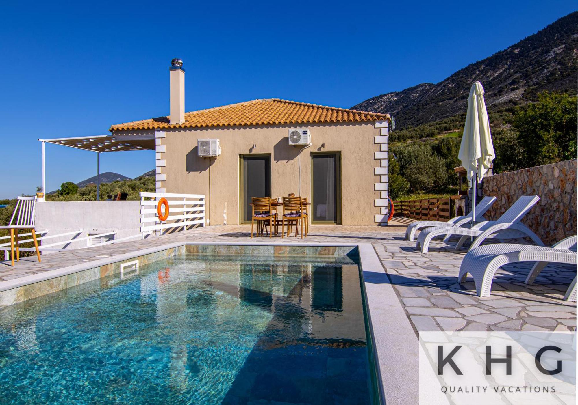 Skoumas Villa Surrounded By Olive Trees! Vlachata Exterior foto