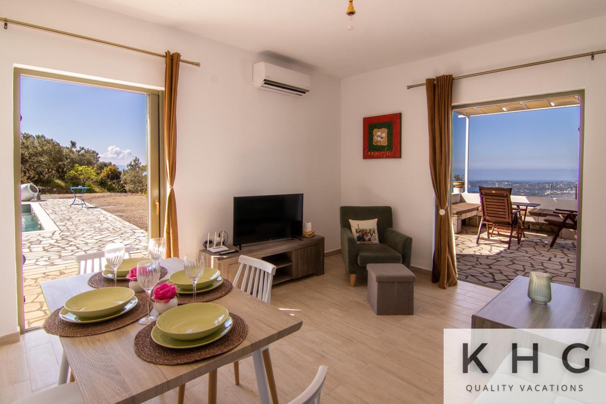 Skoumas Villa Surrounded By Olive Trees! Vlachata Exterior foto
